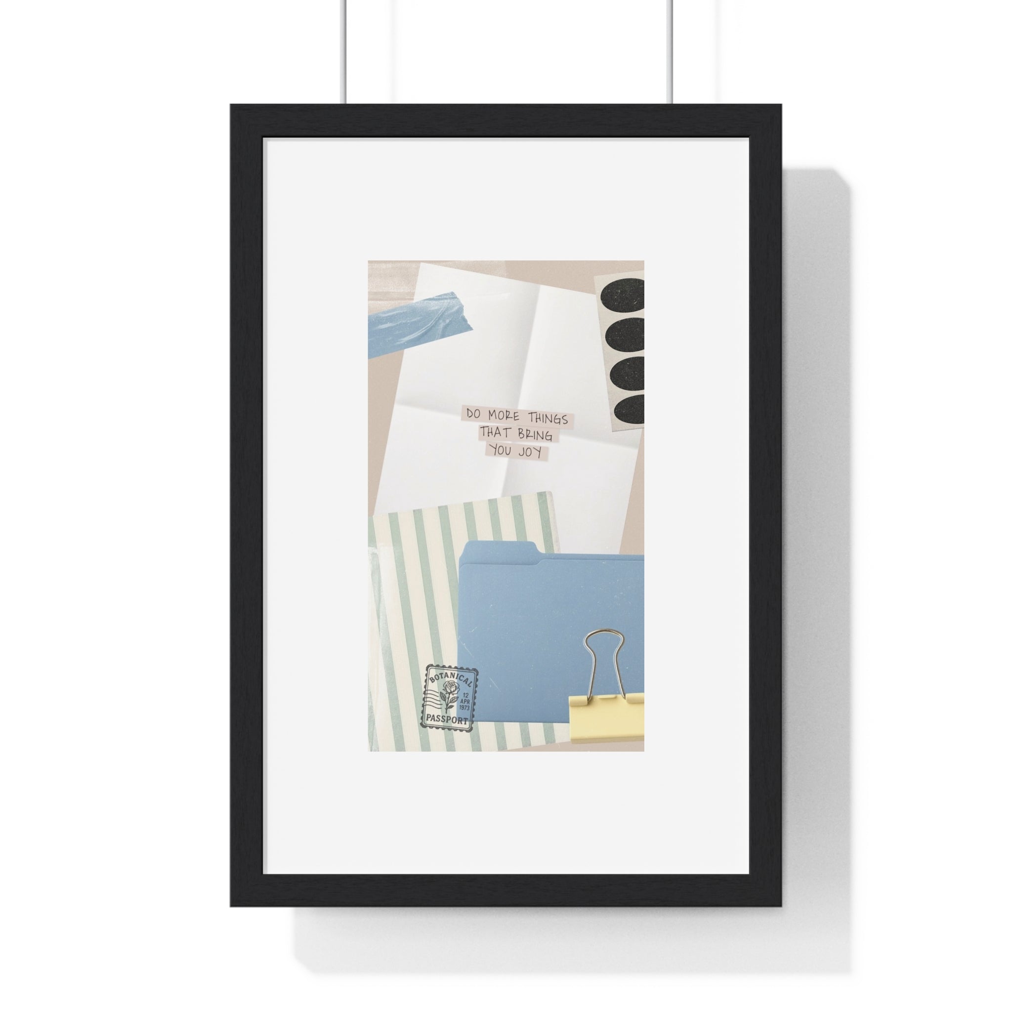 Organizational Inspiration Vertical Framed Poster, Home Decor, Office Wall Art, Gift for Students, Motivational Artwork