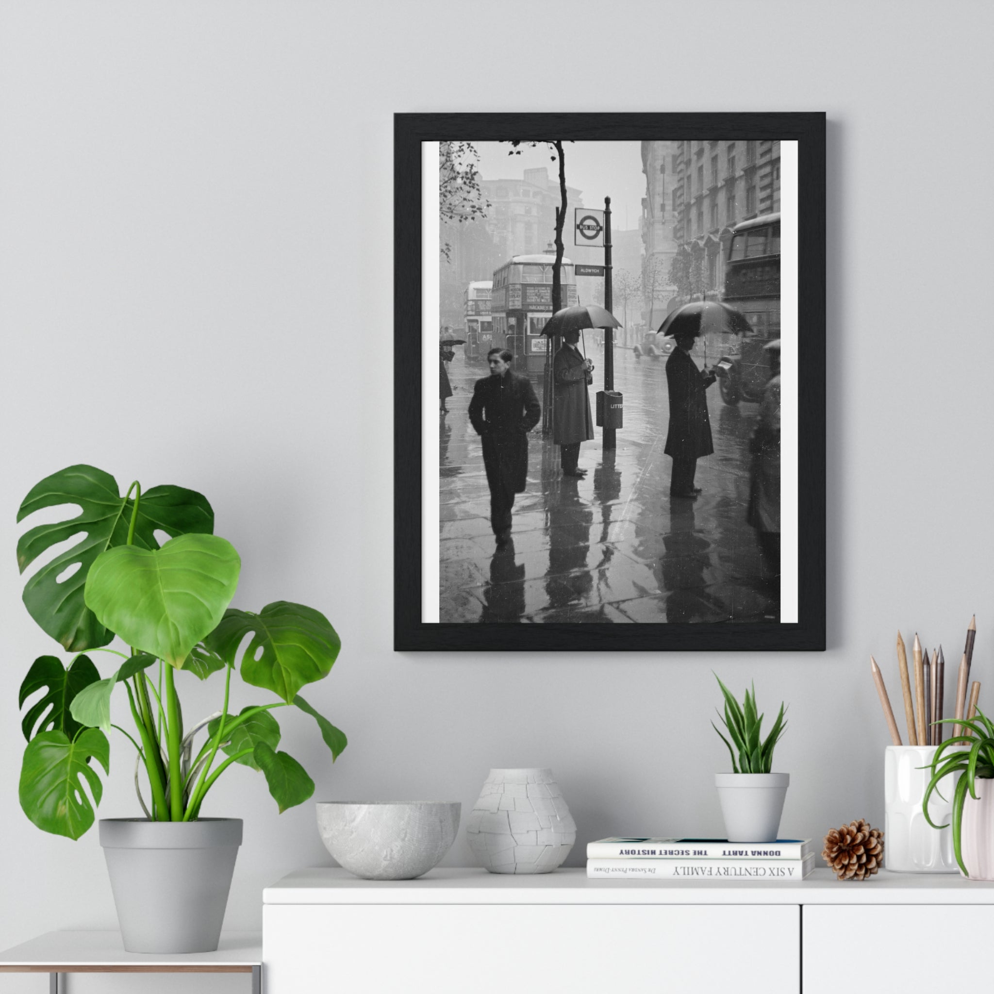 Vertical Poster - Elegant Urban Landscape