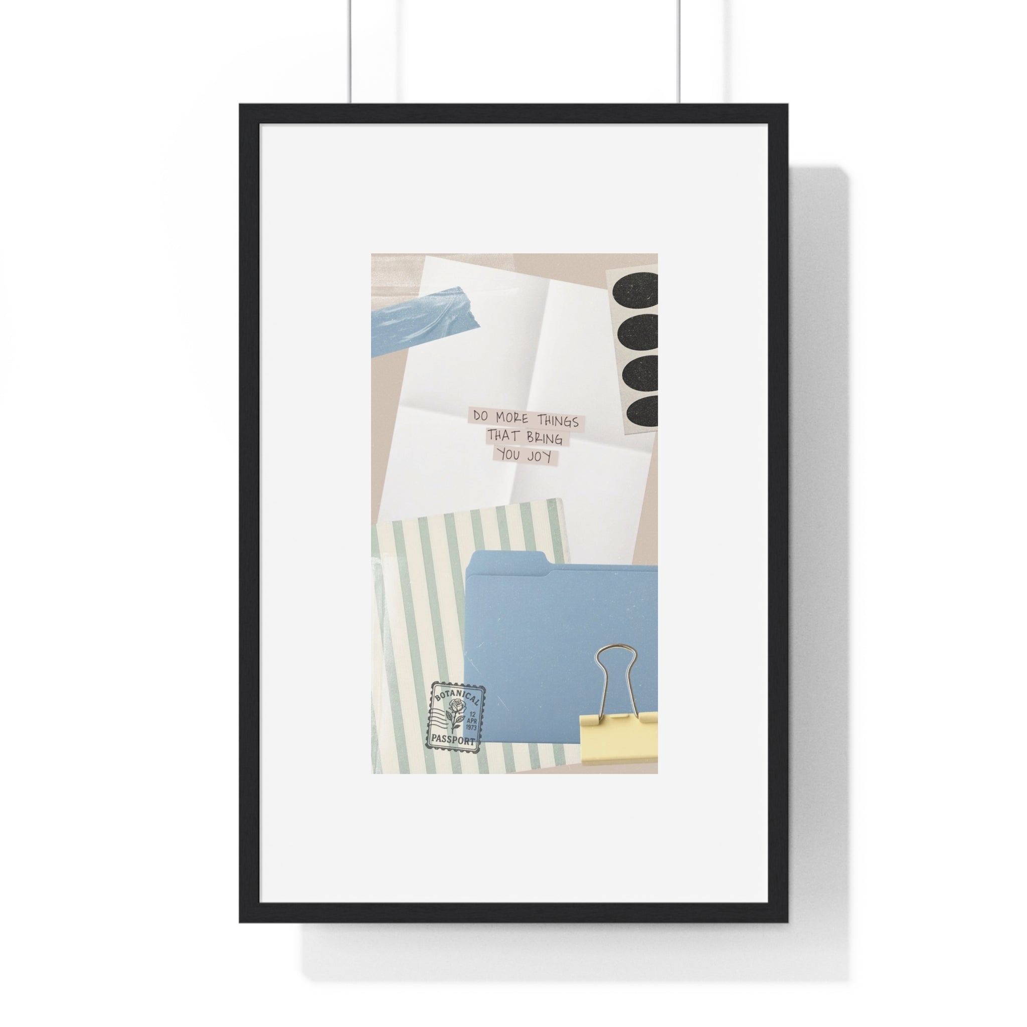 Organizational Inspiration Vertical Framed Poster, Home Decor, Office Wall Art, Gift for Students, Motivational Artwork