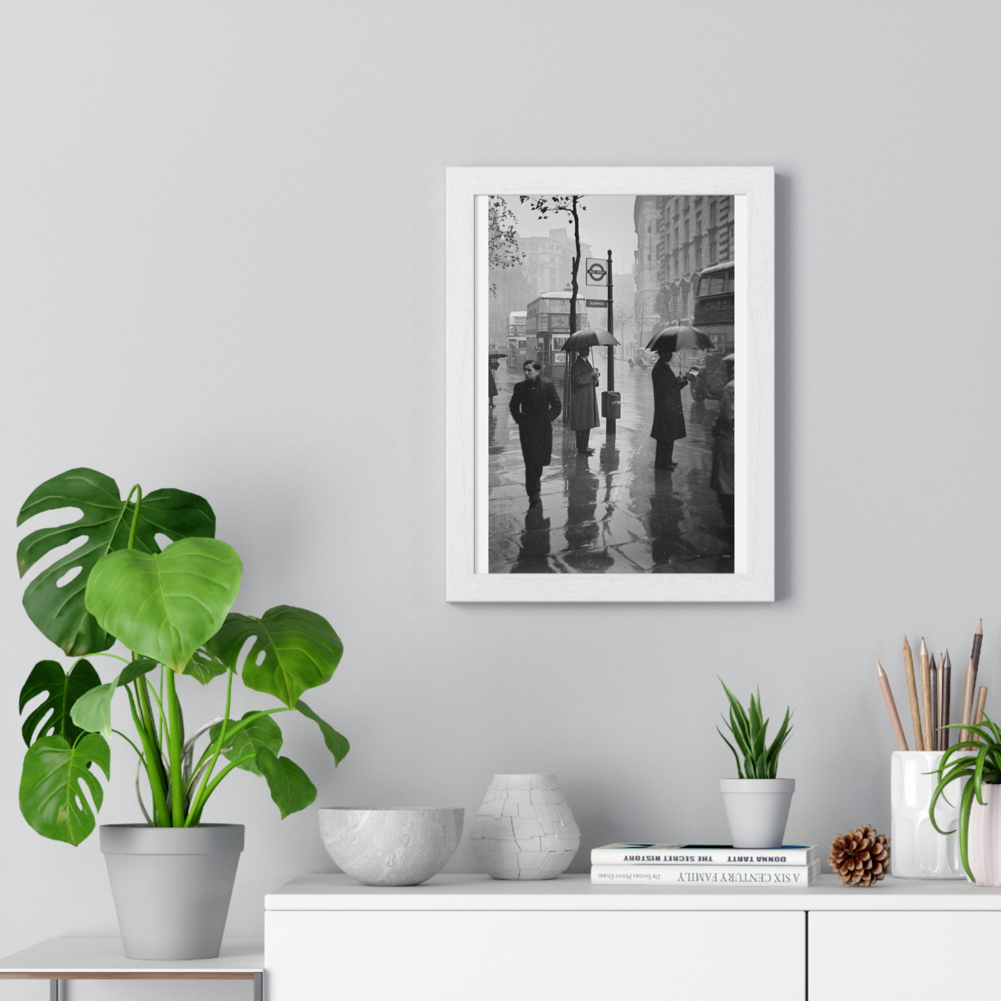 Vertical Poster - Elegant Urban Landscape