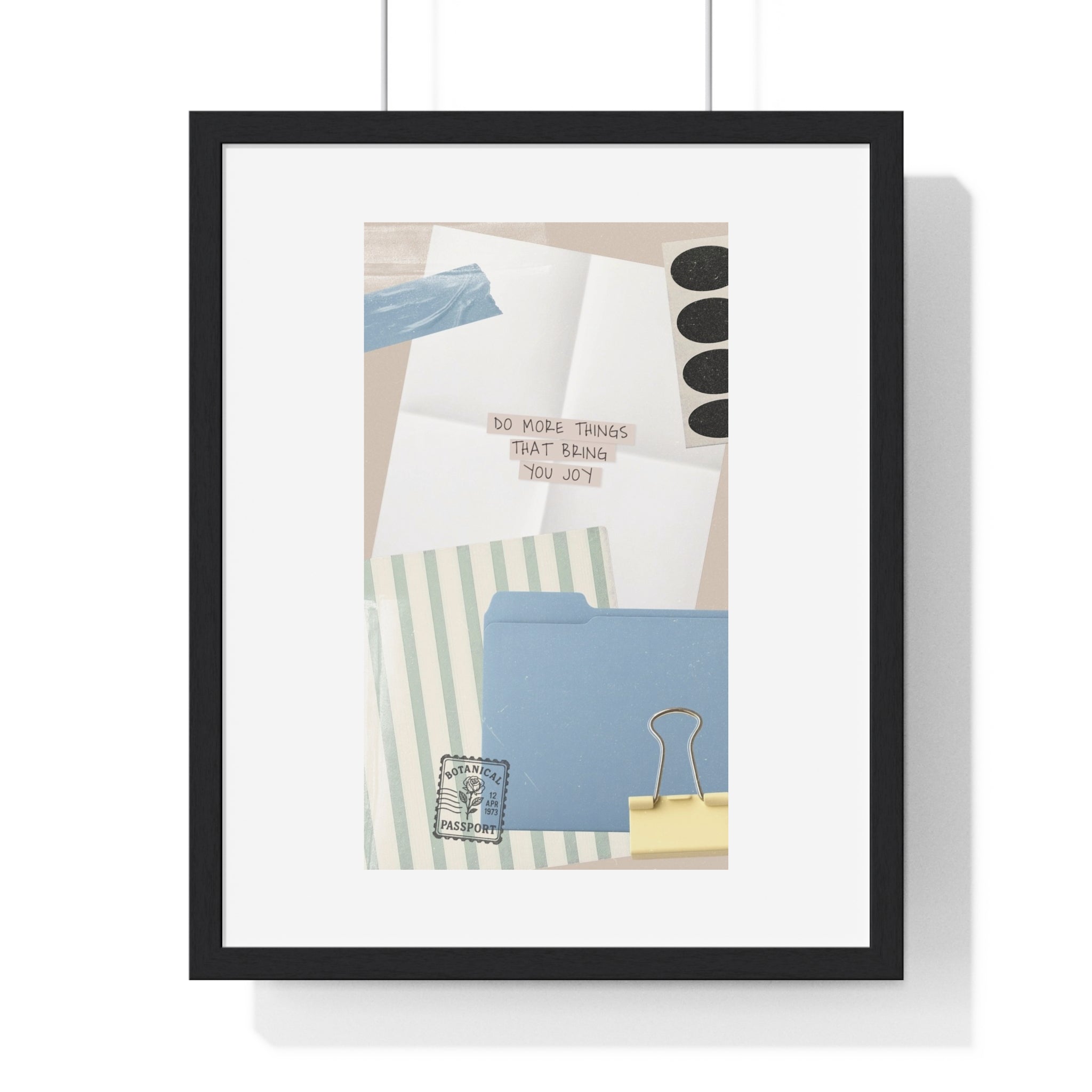 Organizational Inspiration Vertical Framed Poster, Home Decor, Office Wall Art, Gift for Students, Motivational Artwork