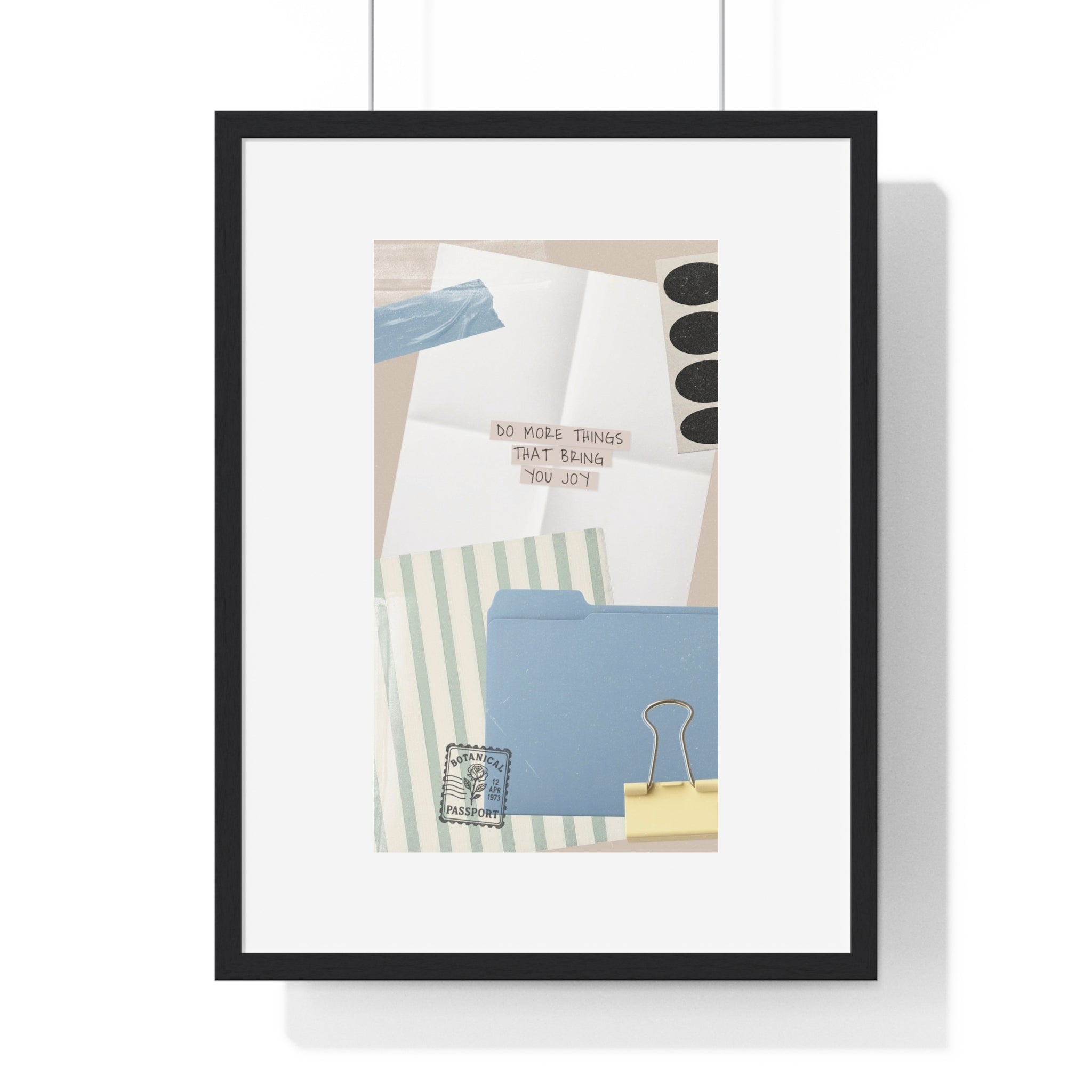 Organizational Inspiration Vertical Framed Poster, Home Decor, Office Wall Art, Gift for Students, Motivational Artwork
