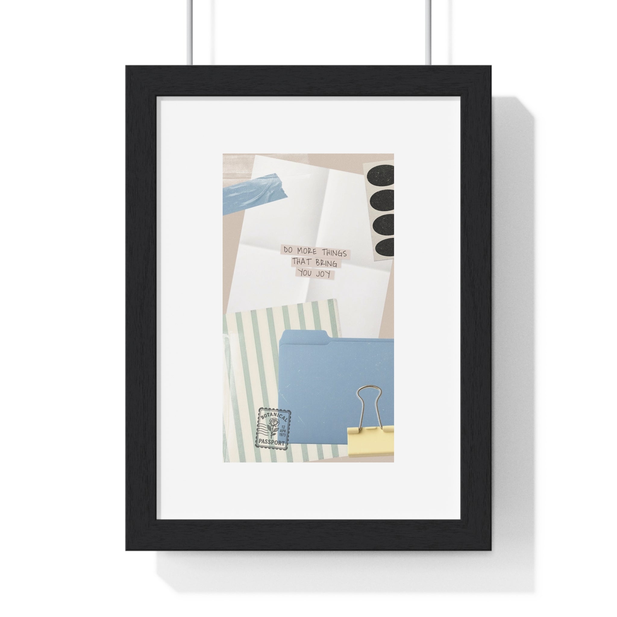 Organizational Inspiration Vertical Framed Poster, Home Decor, Office Wall Art, Gift for Students, Motivational Artwork