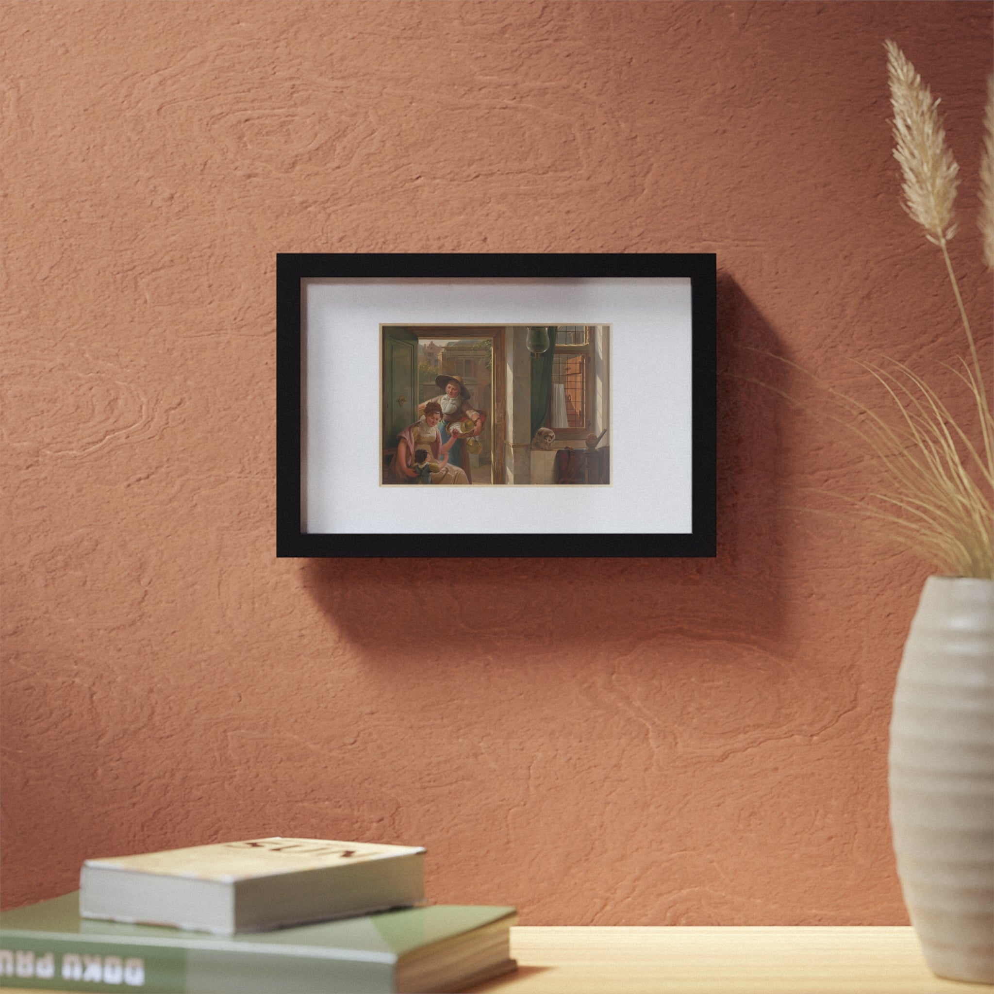 Elegant Black Framed Art Poster - Classic Home Decor, Wall Art, Vintage Artwork, Living Room Decor, Gift for Art Lovers