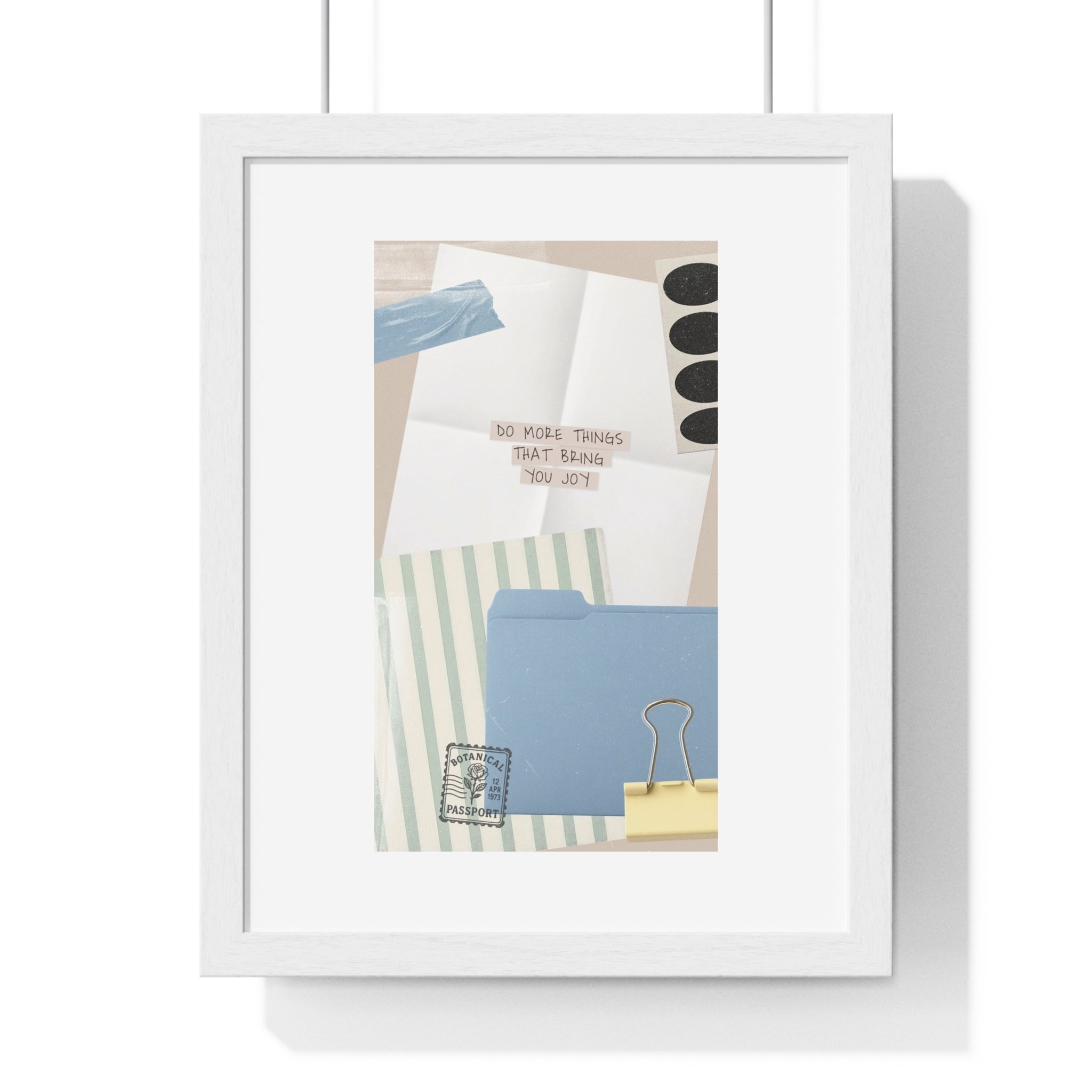 Organizational Inspiration Vertical Framed Poster, Home Decor, Office Wall Art, Gift for Students, Motivational Artwork