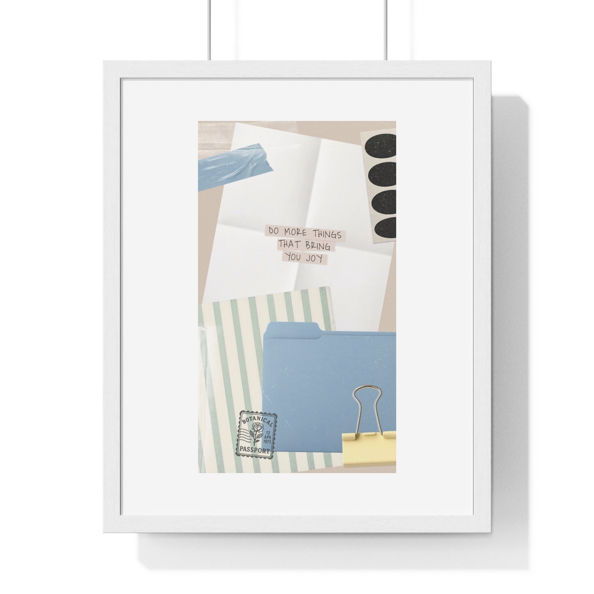 Organizational Inspiration Vertical Framed Poster, Home Decor, Office Wall Art, Gift for Students, Motivational Artwork